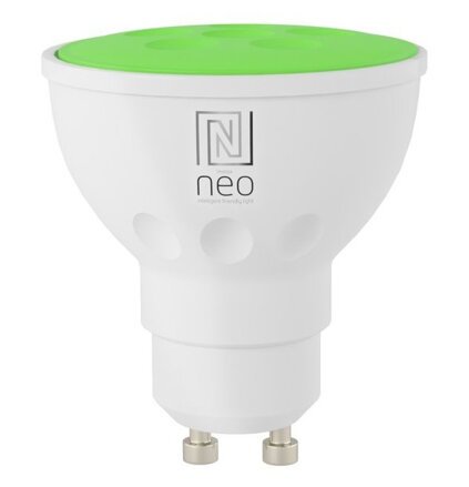 IMMAX NEO SMART žárovka LED GU10 6W RGB+CCT barevná a bílá, stmívatelná, Wi-Fi