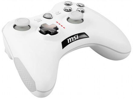 MSI gamepad FORCE GC30 V2 WHITE/ bezdrôtový/ biely/ OTG/ USB/ pro PC, PS3, Android