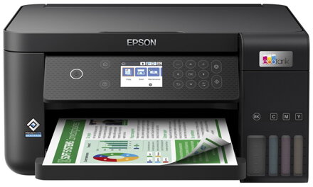 Epson EcoTank L6260/ 4800 x 1200/ A4/ MFZ/ LCD/ ITS/ Duplex/ 4 barvy/ Wi-Fi/ USB