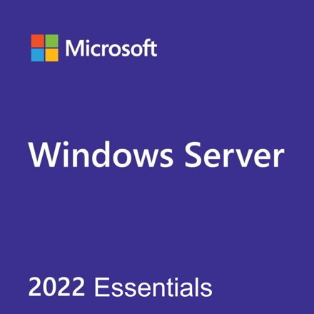 DELL MS Windows Server 2022 Essentials/ ROK (Reseller Option Kit)/ OEM/ pro max. 16 CPU jader/ max. 25 uživatelů