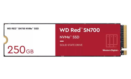 WD SSD RED SN700 250GB / WDS250G1R0C / NVMe M.2 PCIe Gen3 / Interní / M.2 2280