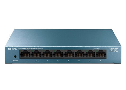 TP-Link LS108G LiteWave 8-Port Gigabit Desktop Switch