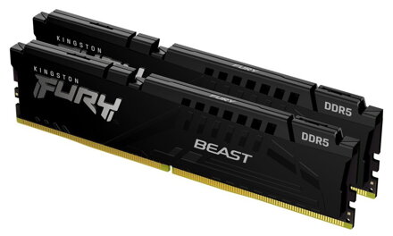 KINGSTON FURY Beast Black 32GB DDR5 5600MHz / CL40 / DIMM / Kit 2x 16GB