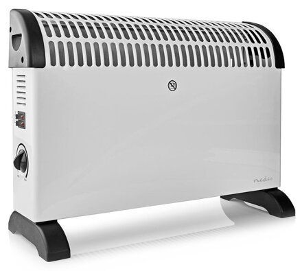 NEDIS konvekčné kúrenie/ termostat/ spotreba 2000 W/ 3 nastavenie teploty/ integrované úchyty/ biele