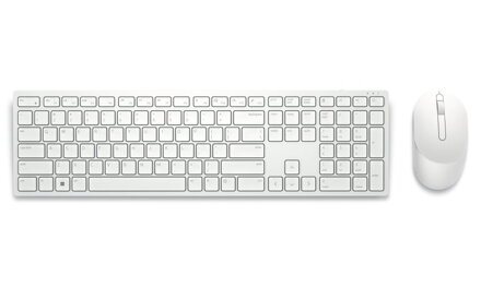 DELL KM5221W bezdrátová klávesnice a myš US/ International (QWERTY) - bílá