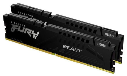 KINGSTON FURY Beast Black 64GB DDR5 5600MHz / CL40 / DIMM / KIT 2x 32GB