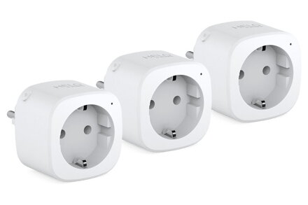 STRONG Smart Wi-Fi 3x napájacia EU zásuvka Helo-PLUG-TRIPLE-EU/ tlačítka ON/OFF/ kompatibilná s Google a Alexa/ biela