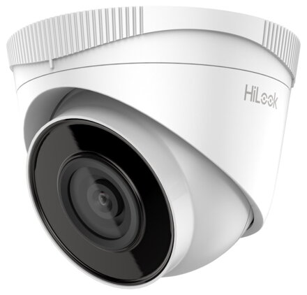 HiLook IP kamera IPC-T240H(C)/ Dome/ rozlíšenie 4Mpix/ objektív 2.8mm/H.265+/krytie IP67/ IR až 30m/kov+plast