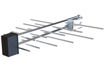 STRONG digitálna DVB-T/T2 anténa SRT ANT 100/ LTE filter/ 5V adaptér (USB)/ vonkajšia/ UHF 16 - 18 dB/ 470 - 790 MHz