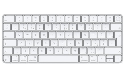 Apple Magic Keyboard with Touch ID for Mac computers with Apple silicon - Czech