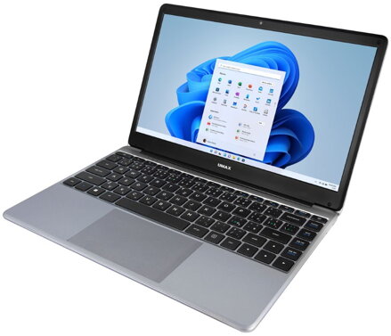 UMAX notebook VisionBook 14WRx/ 14,1" IPS/ 1920x1080/ N4020/ 4GB/ 128GB eMMC/ mini HDMI/ USB/ USB 3.0/ W11 Pro/ šedý