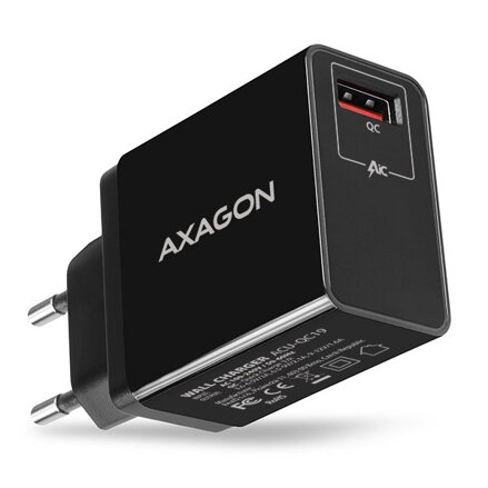 AXAGON síťová nabíječka 19W / ACU-QC19 / USB-A / QC3.0/AFC/FCP/SMART
