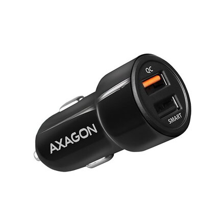 AXAGON rychlo nabíječka ao auta / PWC-QC5 / 2x USB-A / QC3.0/AFC/FCP + 5V-2.6A, 31.5W
