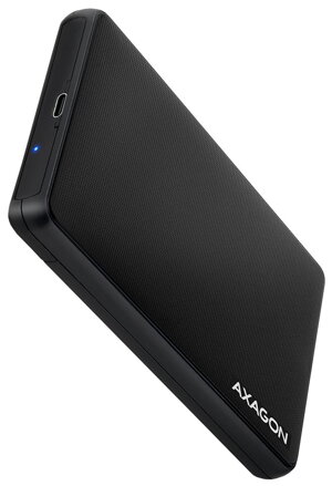 AXAGON externí box na 2,5" disk / EE25-SLC / USB-C / 3.2 Gen1 / SATA 6G / 0,5m / černý