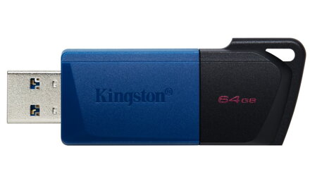KINGSTON DataTraveler EXODIA 64GB / USB 3.2 Gen1 / černá + modrá