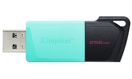 KINGSTON DataTraveler EXODIA 256GB / USB 3.2 Gen1 / černá + tyrkysová