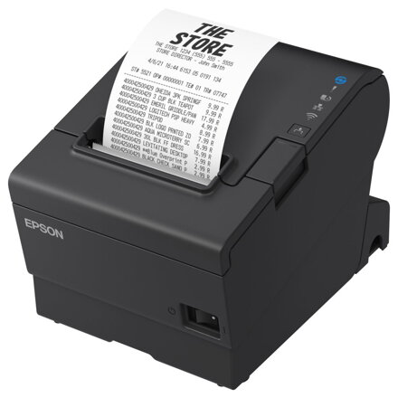 EPSON TM-T88VII/ Pokladní tiskárna/ USB+serial+Ethernet/ Černá/ Včetně zdroje