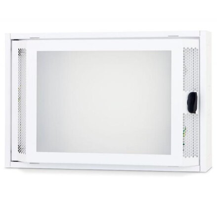 Triton Hybridní rozvaděč datový 333x500x110 mm RAL9003 hl. lesklá