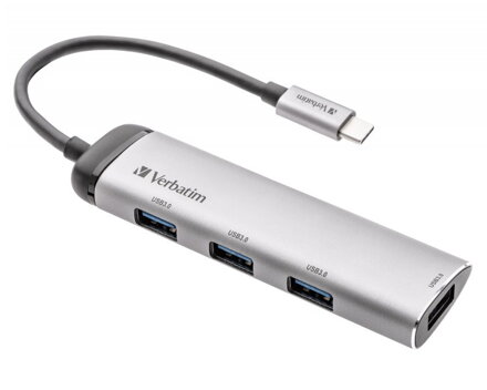 VERBATIM USB hub MULTIPORT USB-C / 4x USB 3.2