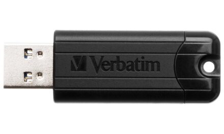 VERBATIM Flash disk Store 'n' Go PinStripe/ 256GB/ USB 3.0/ černá