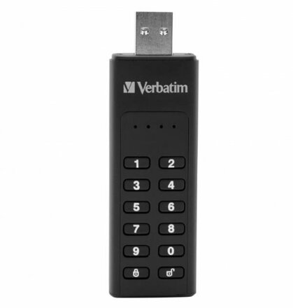 VERBATIM Flash disk Keypad Secure Drive/ 64GB/ USB 3.0