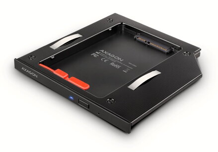 AXAGON rámeček na 2,5" HDD/SSD do slotu optické mechaniky / RSS-CD09 / 9,5mm