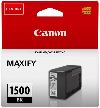 Canon inkoustová náplň PGI-1500 BK černá