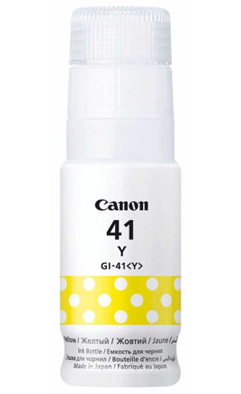 Canon inkoustová lahvička GI-41 Y žlutá