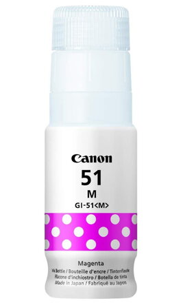 Canon inkoustová lahvička GI-51 M magenta