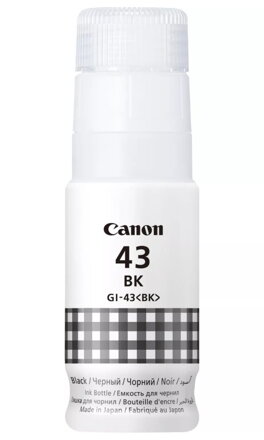 Canon inkoustová lahvička GI-43 BK černá