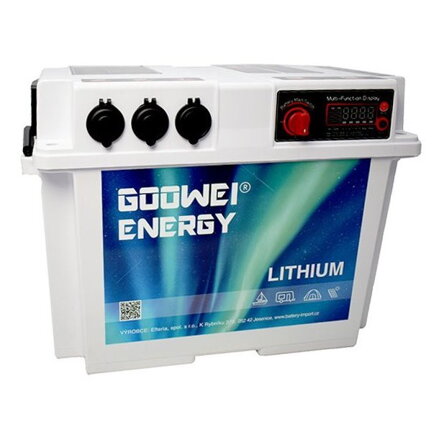 GOOWEI ENERGY BATTERY BOX Lithium GBB150, 150Ah, 12V, menič 1000W