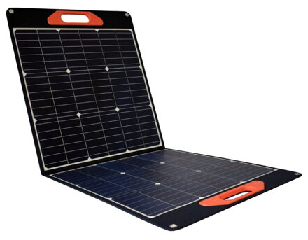 GOOWEI ENERGY Solárny panel skladací SN-ME-SC100W 100W pre nabíjanie NTB DC konektorom, USB A a C porty