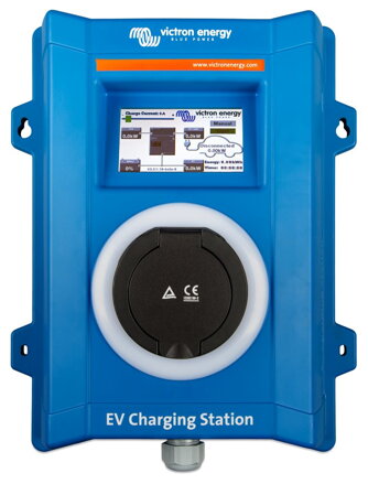 Victron nabíjacia stanica pre elektromobily 22kW (3f)/7,3kW(1f), Wi-Fi, LCD