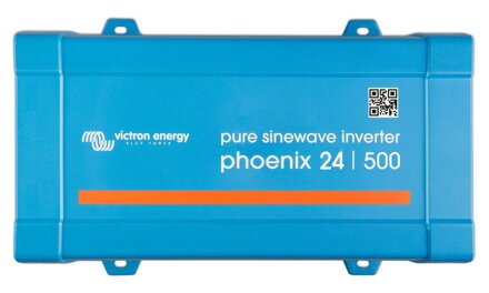 Victron Phoenix VE.Direct Schuko menič 24V/230V, 500VA (400W), čistá sinus