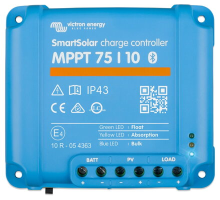Victron SmartSolar 75/10 MPPT solárny regulátor