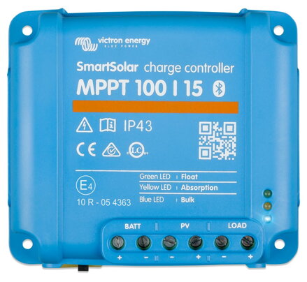 Victron SmartSolar 100/15 MPPT solárny regulátor