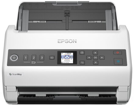 Epson skener WorkForce DS-730N/ Dokumentový/ A4/ 600dpi/ USB/ LAN/ DADF