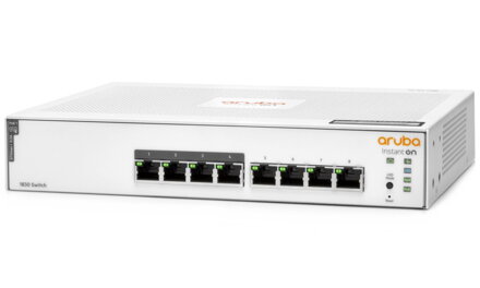 HPE Aruba Instant On 1830 8G 65W Switch (4x RJ45 10/100/1000 + 4x RJ45 10/100/1000 Class4 PoE)