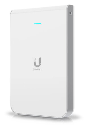 UBNT UniFi 6 In-Wall - Wi-Fi 6 AP, 2.4/5GHz, až 5.3Gbps, OFDMA, 5x Gbit RJ45, PoE 802.3af/at (bez PoE injektoru)