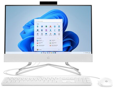 HP 22-dd2052nc/ AiO / i3-1215U/ 8GB DDR4/ 256GB SSD/ Intel UHD/ 22" FHD matný/ bez OS/ biely/ kbd+myš