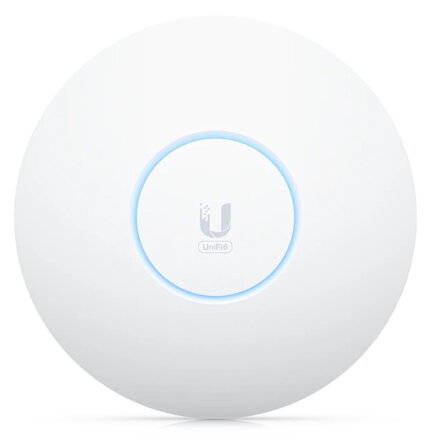 UBNT UniFi 6 Enterprise - Wi-Fi 6E AP, 2.4/5/6GHz, až 10.2Gbps, OFDMA, 1x 2,5Gbit RJ45, PoE 802.3at (bez PoE injektoru)