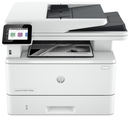 HP LaserJet Pro MFP 4102dw/ čb/ PSC/ A4/ 40ppm/ 1200x1200dpi/ USB/ LAN/ wifi/ duplex/ HP Smart/ AirPrint™