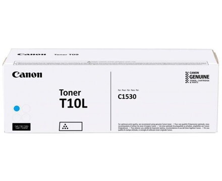 Canon originální toner (T10L) azurový  pro iRC1533iF/iRC1538iF/X C1533P/X C1538P s kapacitou 5000 stran