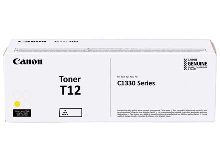 Canon originální toner  T12Y  žlutý  pro i-SENSYS X C1333 s kapacitou 5300 stran