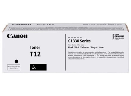 Canon originální toner  T12BK černý  pro i-SENSYS X C1333 s kapacitou 7400 stran