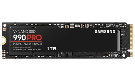 SAMSUNG 1TB SSD 990 PRO M.2, PCIe® 4.0 NVMe™