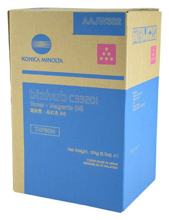 Konica Minolta originální toner AAJW352, magenta, 9000str., TNP-80M, Konica Minolta Bizhub C3320i