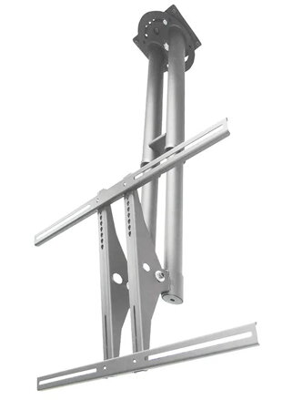 Neomounts  PLASMA-C100 / Flat Screen Ceiling Mount (Height: 67-107 cm) / Silver