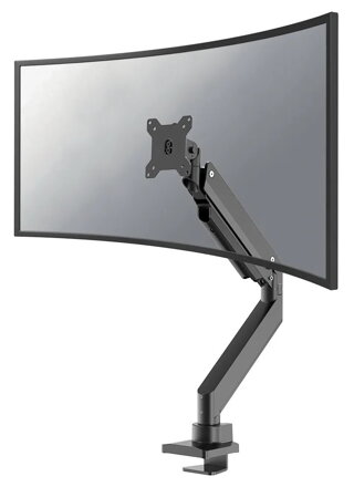 Neomounts Select  NM-D775BLACKPLUS / Curved Screen Desk mount (10-49") desk clamp/grommet / Black