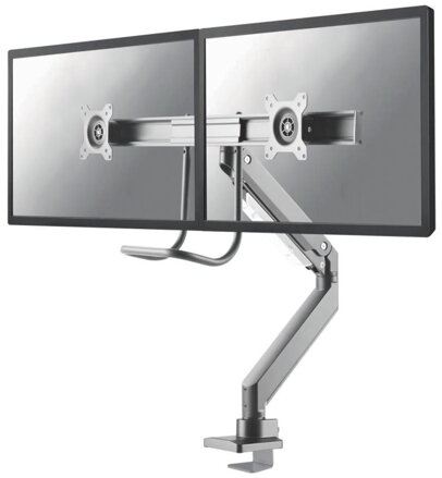 Neomounts Select  NM-D775DXSILVER / Flat Screen Desk mount (10-32") desk clamp/grommet / Silver